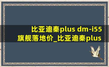 比亚迪秦plus dm-i55旗舰落地价_比亚迪秦plus dm-i55旗舰版配置